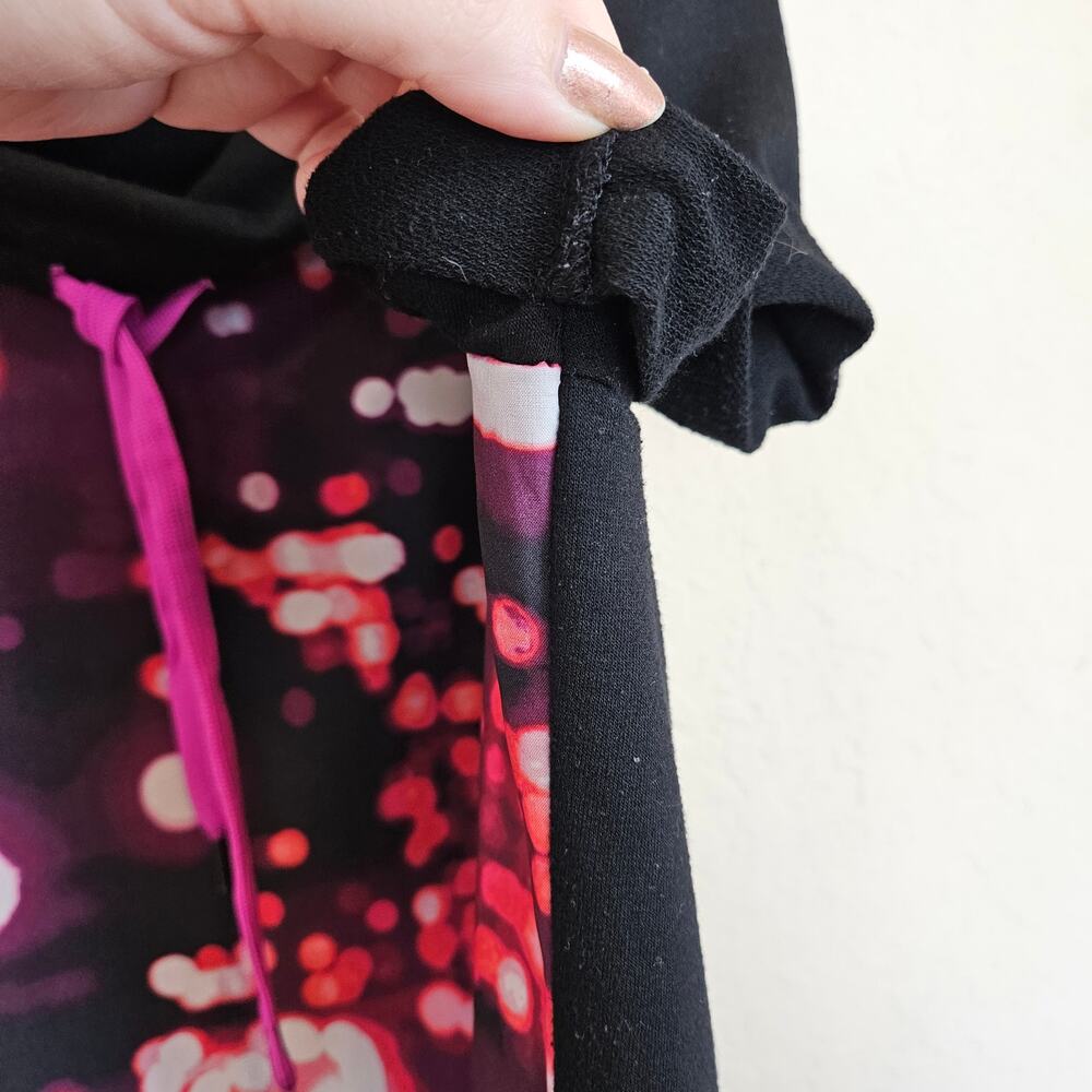 Lane Bryant Livi Active Graphic Short Sleeve Sweatshirt Top Plus 14 16 Workout - Picture 5 of 8